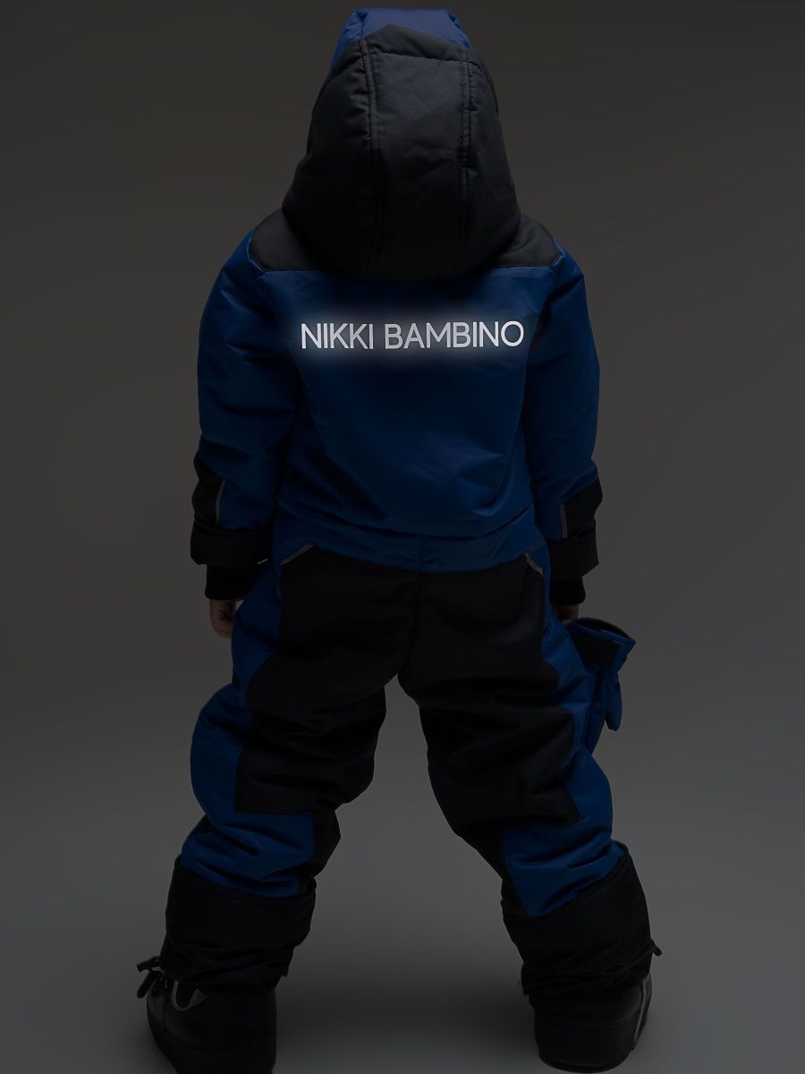 Зимний комбинезон для мальчика и девочки мембранный Nikki Bambino Novaya_Zima-005 - фото 5