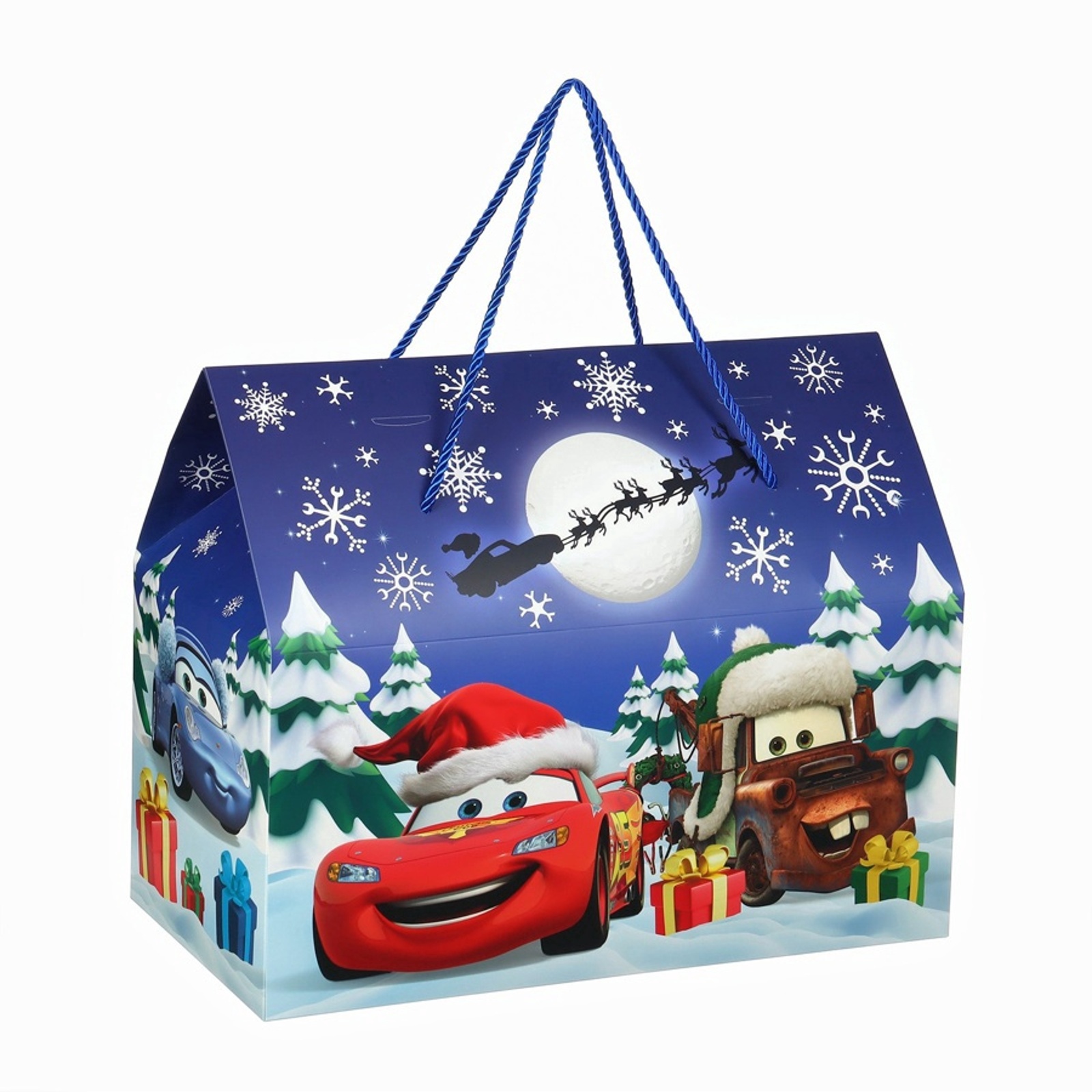 Пакет-коробка Дарите Счастье "С Новым годом", 37 х 33 х 20 см - фото 4