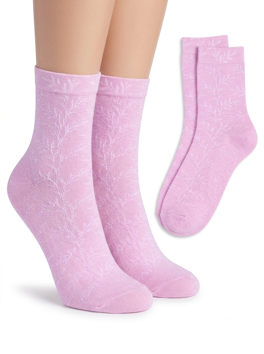 Носки 4 пары RuSocks Ж-1527 _(ДМ)_светло-розовый_4_пары - фото 1