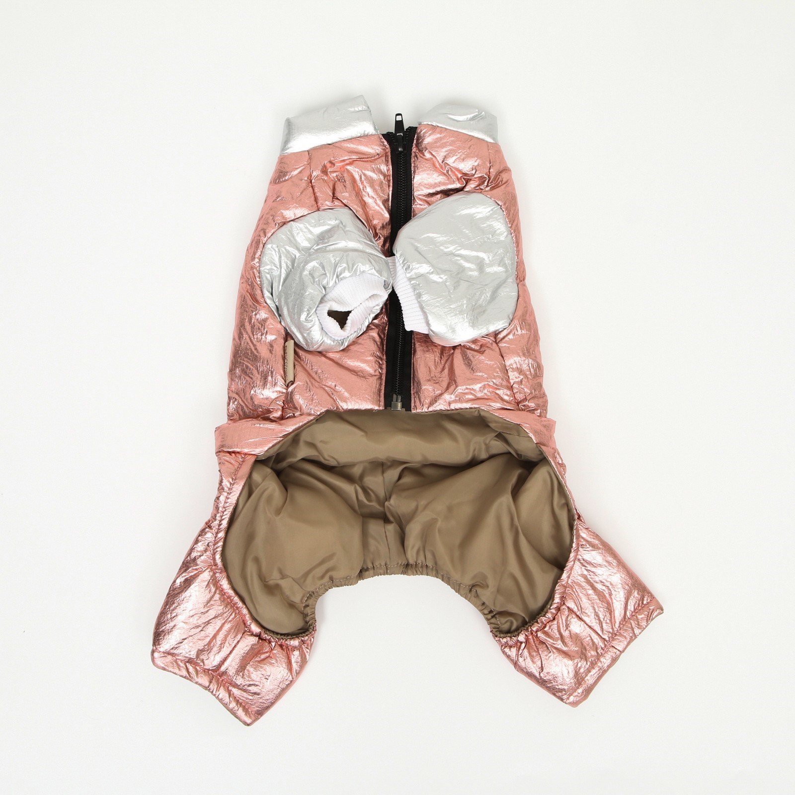 Комбинезон Sima-Land Блеск размер 8 серебряно-розовый - фото 3