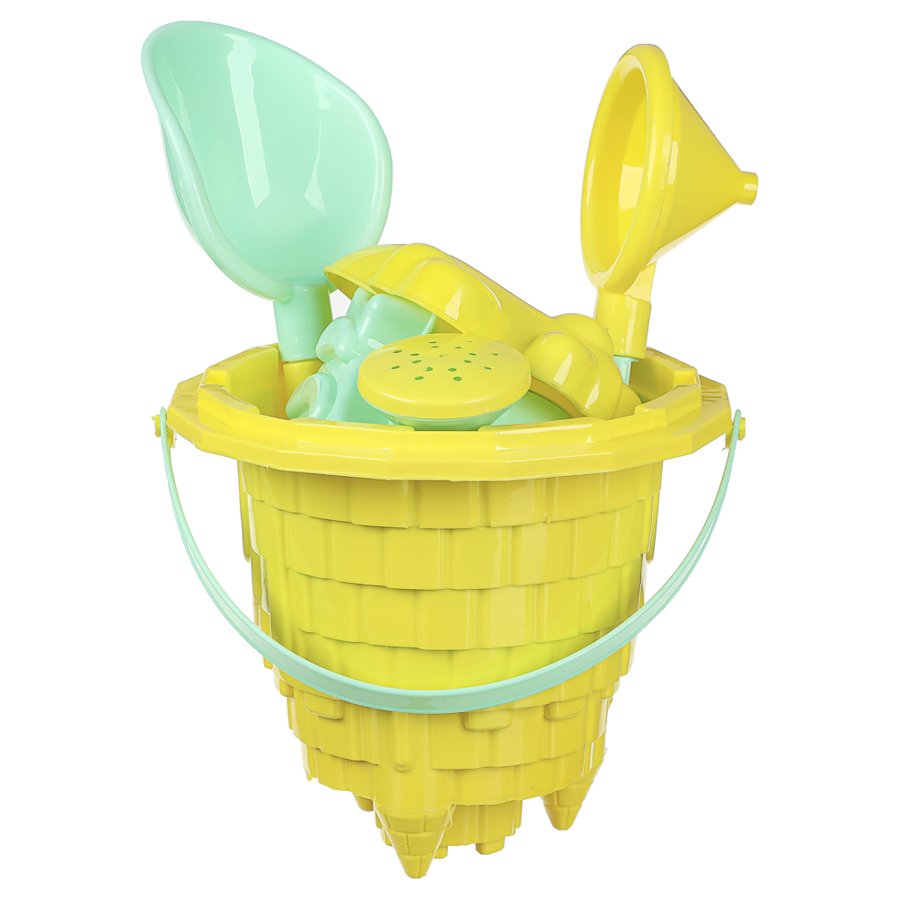 Песочный набор Игроленд "Замок" 6 предметов 6 предм. - фото 5