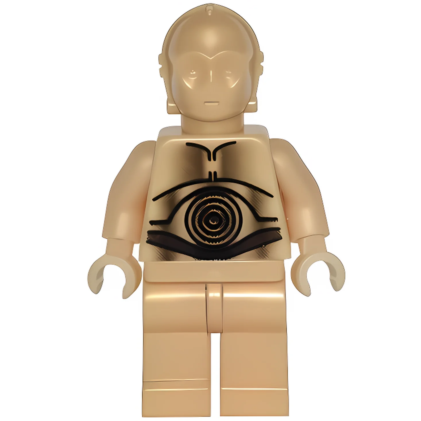 Изображение товара Фигурка LEGO Star Wars C-3PO Pearl Light Gold коллекционная минифигурка Изображение товара Фигурка LEGO Star Wars C-3PO Pearl Light Gold коллекционная минифигурка