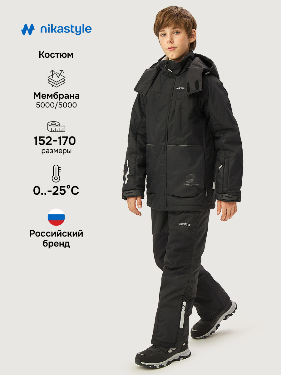 Костюм NIKASTYLE 7з5725 черный - фото 2