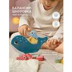 Игрушка edda шнуровка Кит и рыбки