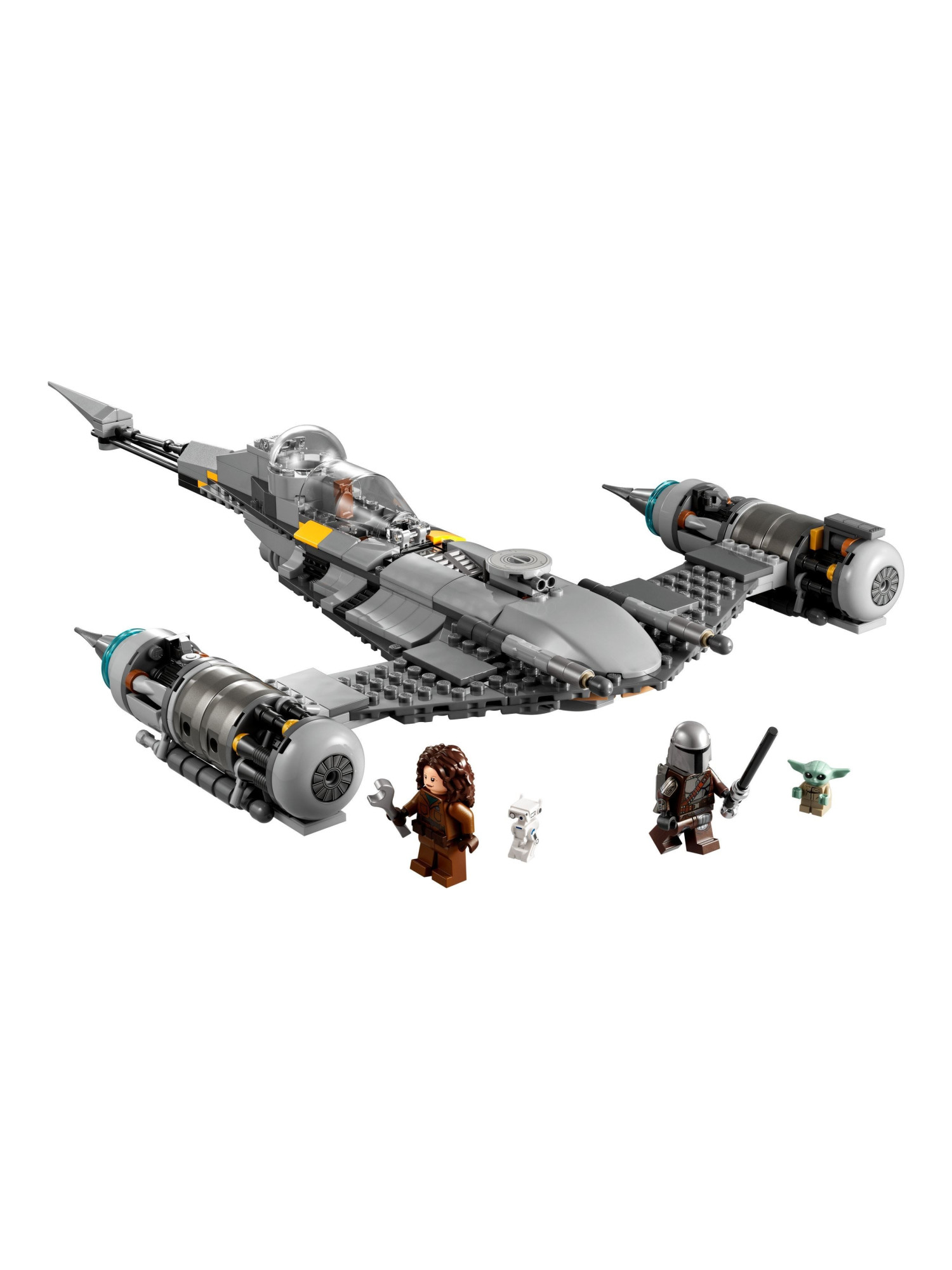 Конструктор LEGO Star Wars Истребитель Мандалорца 412 дет. - фото 3