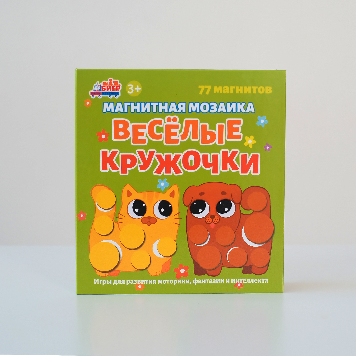 Магнитная мозаика Бигр Веселые кружочки - фото 7