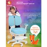 Компьютерное кресло TETCHAIR ткань голубой