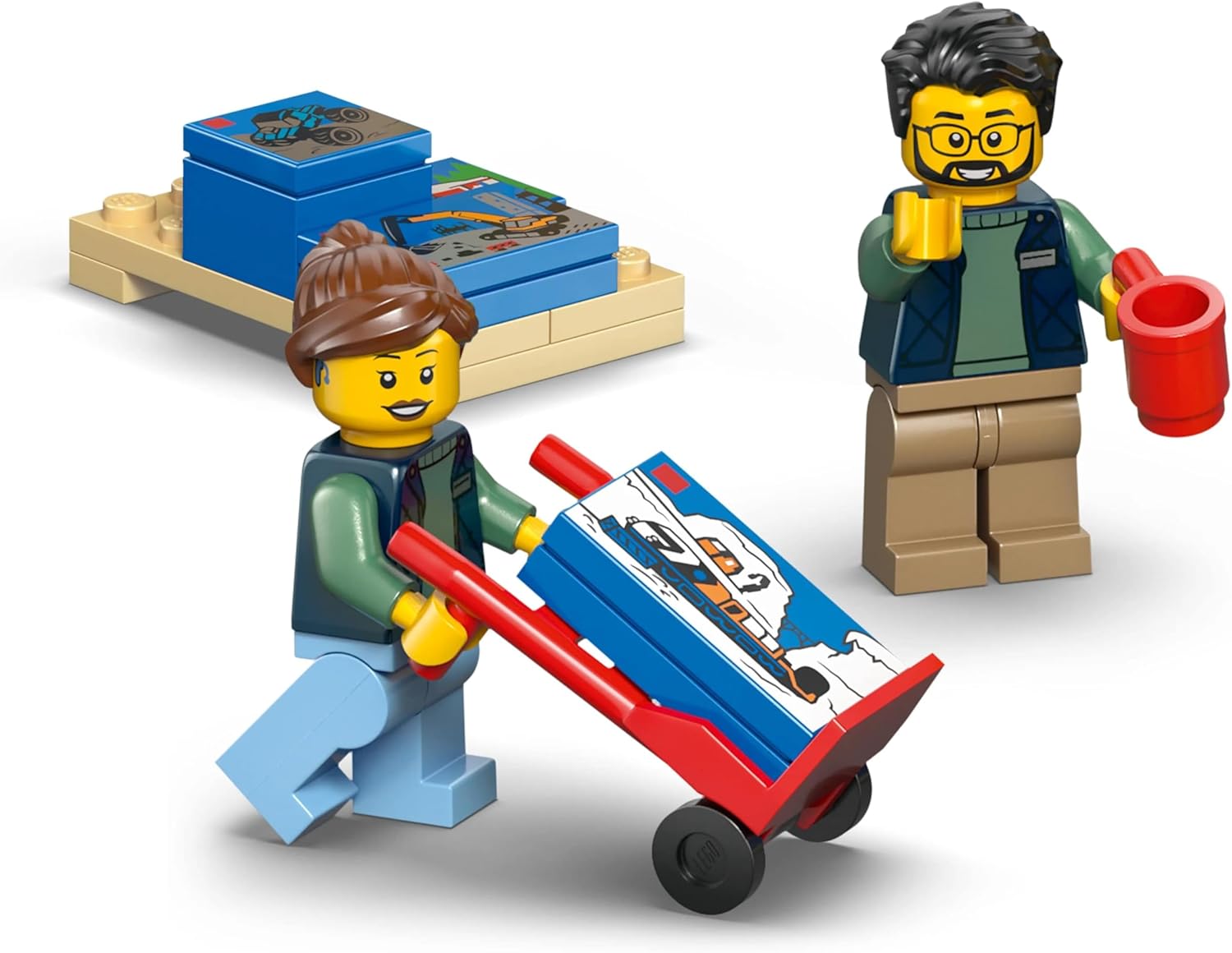 Конструктор LEGO City Фургон 276 дет. - фото 3