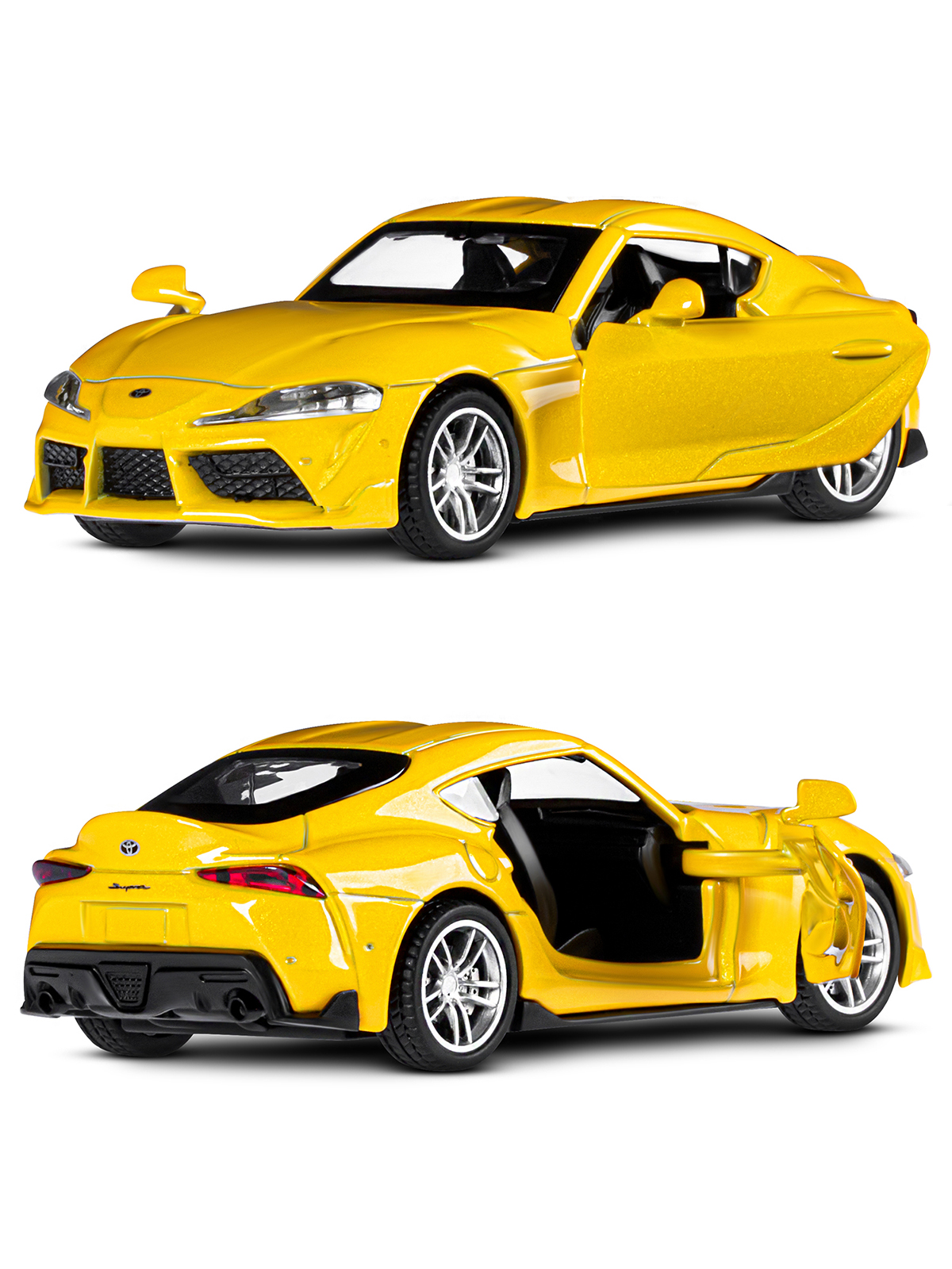Автомобиль АВТОпанорама Toyota GR Supra 1:38 JB1251584 - фото 7