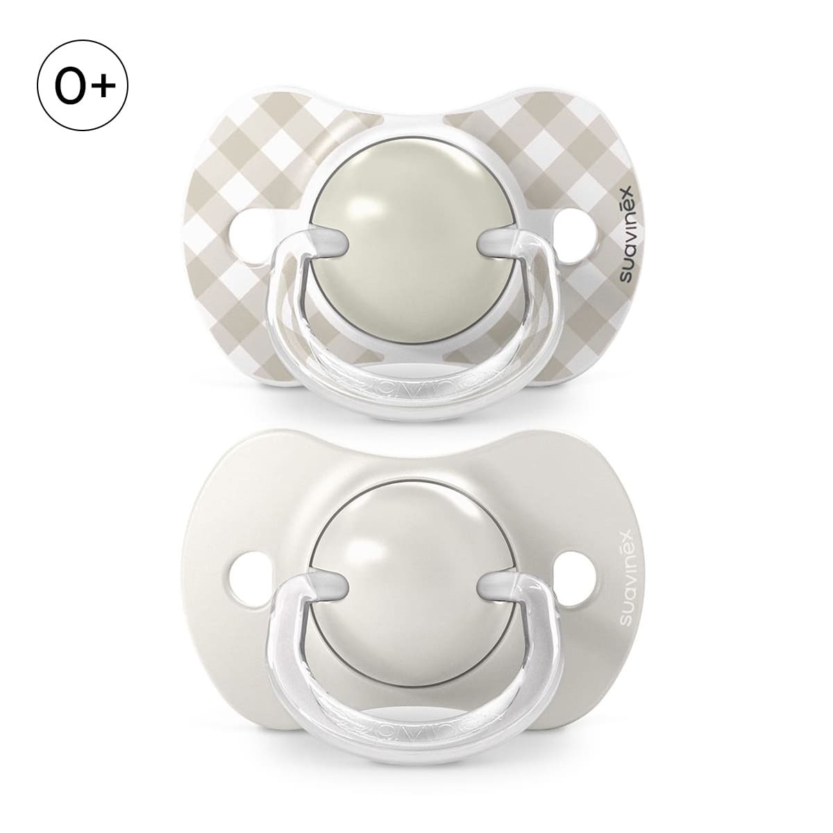 Пустышка Suavinex силикон ортодонтическая от 0 мес. 2 шт. - фото 1