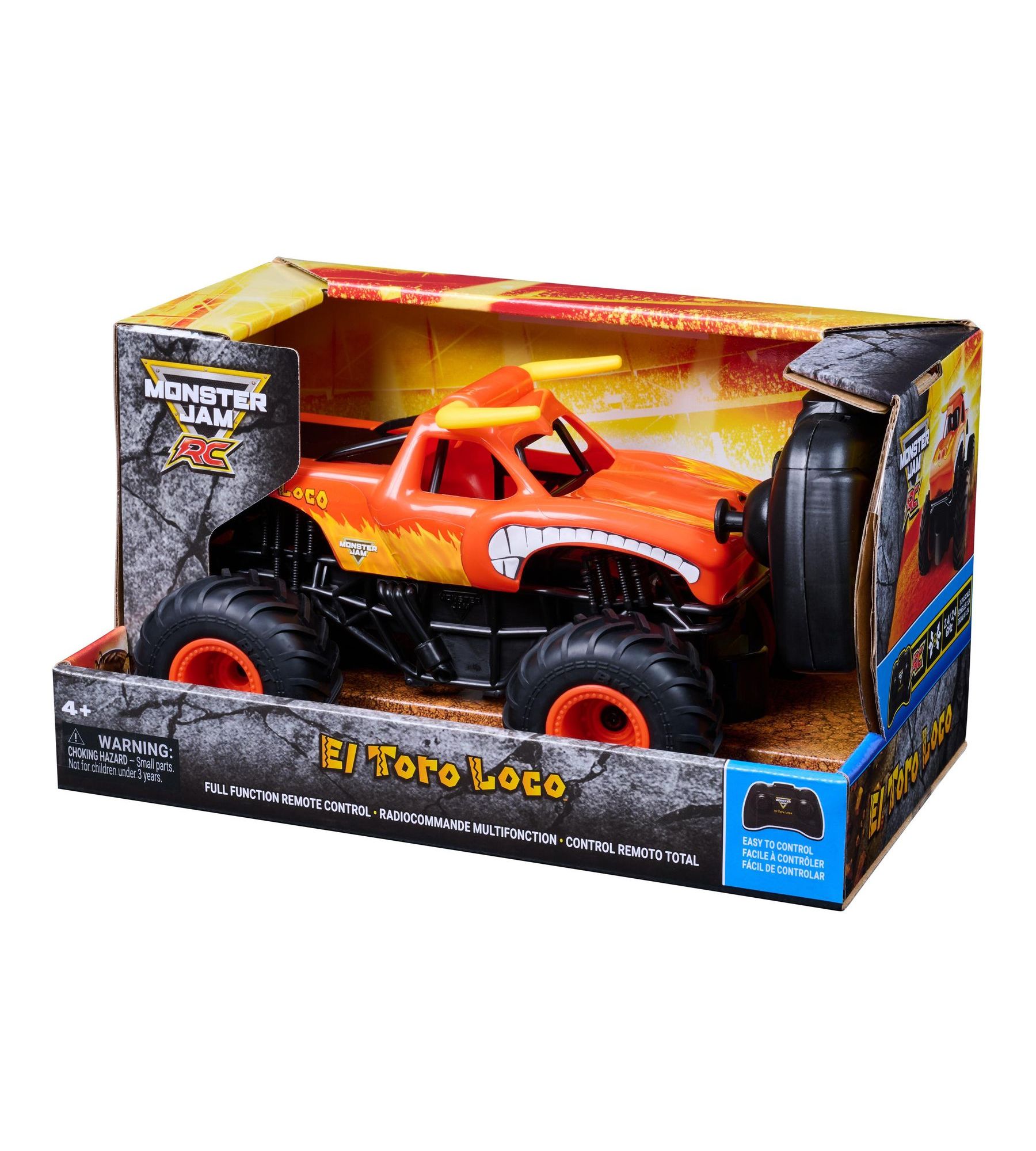 Монстр-трак РУ Monster Jam Бык - фото 3