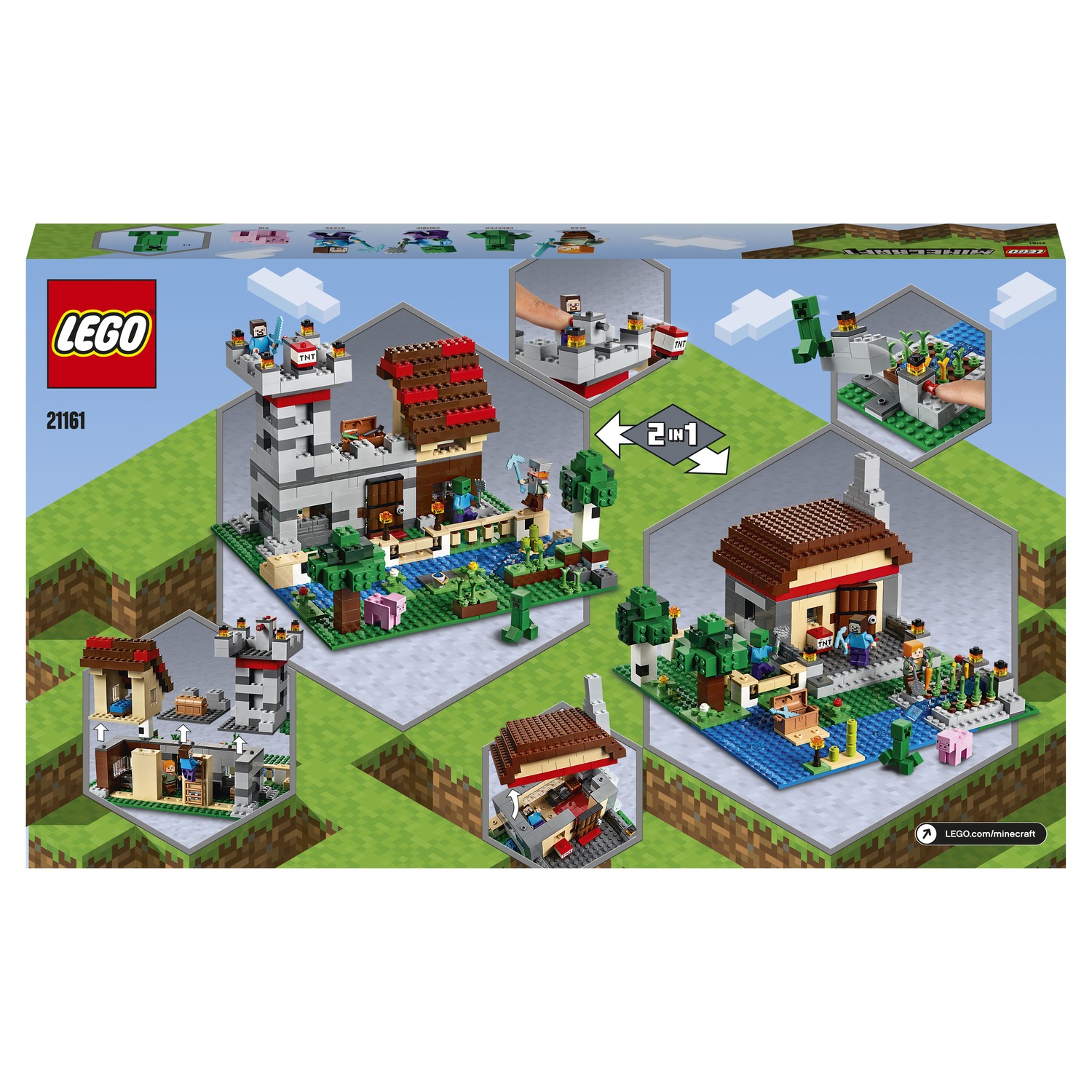 Конструктор LEGO Minecraft Набор для творчества - фото 3