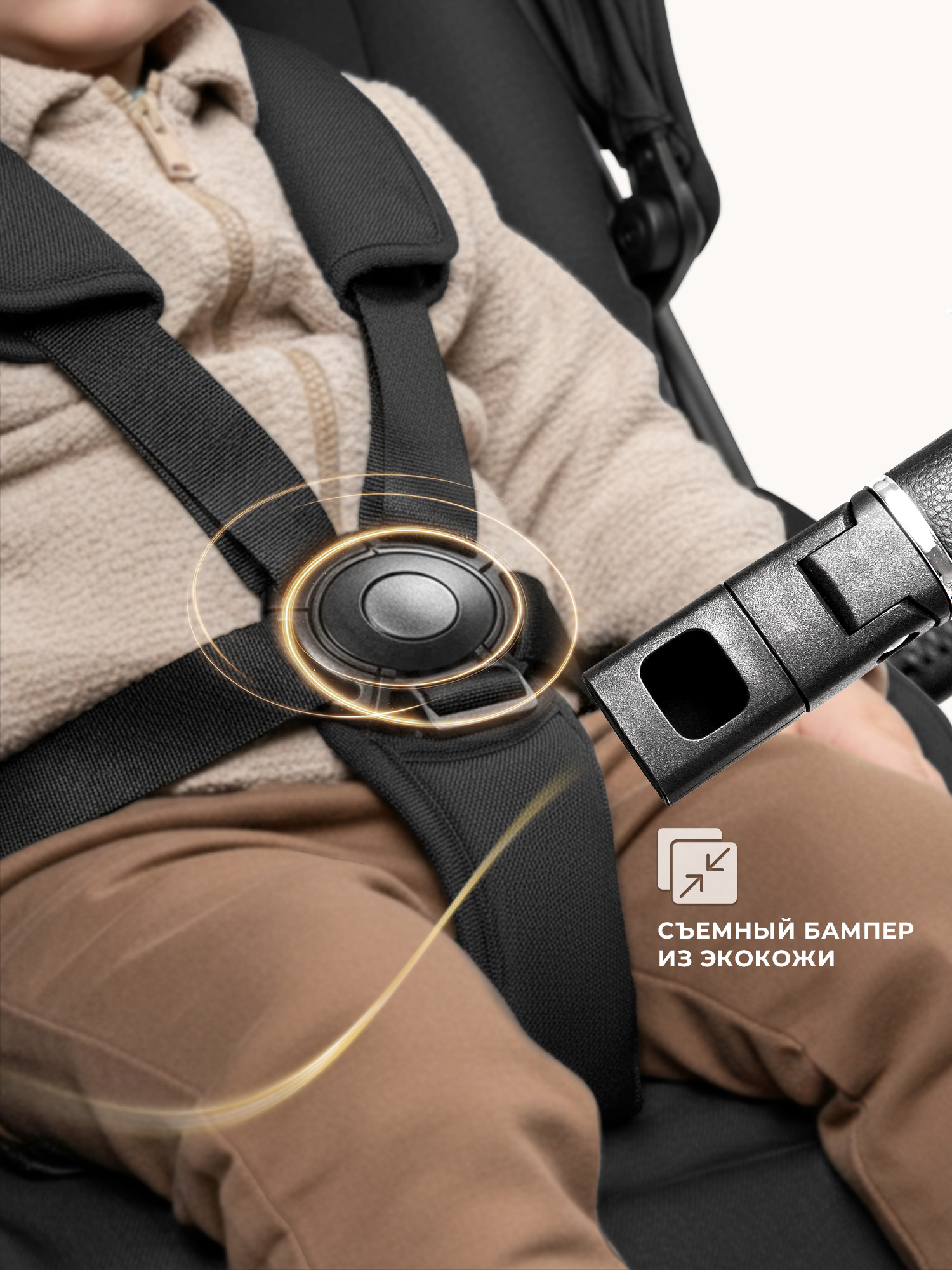 Коляска 2в1 Sweet Baby Stella черный - фото 8