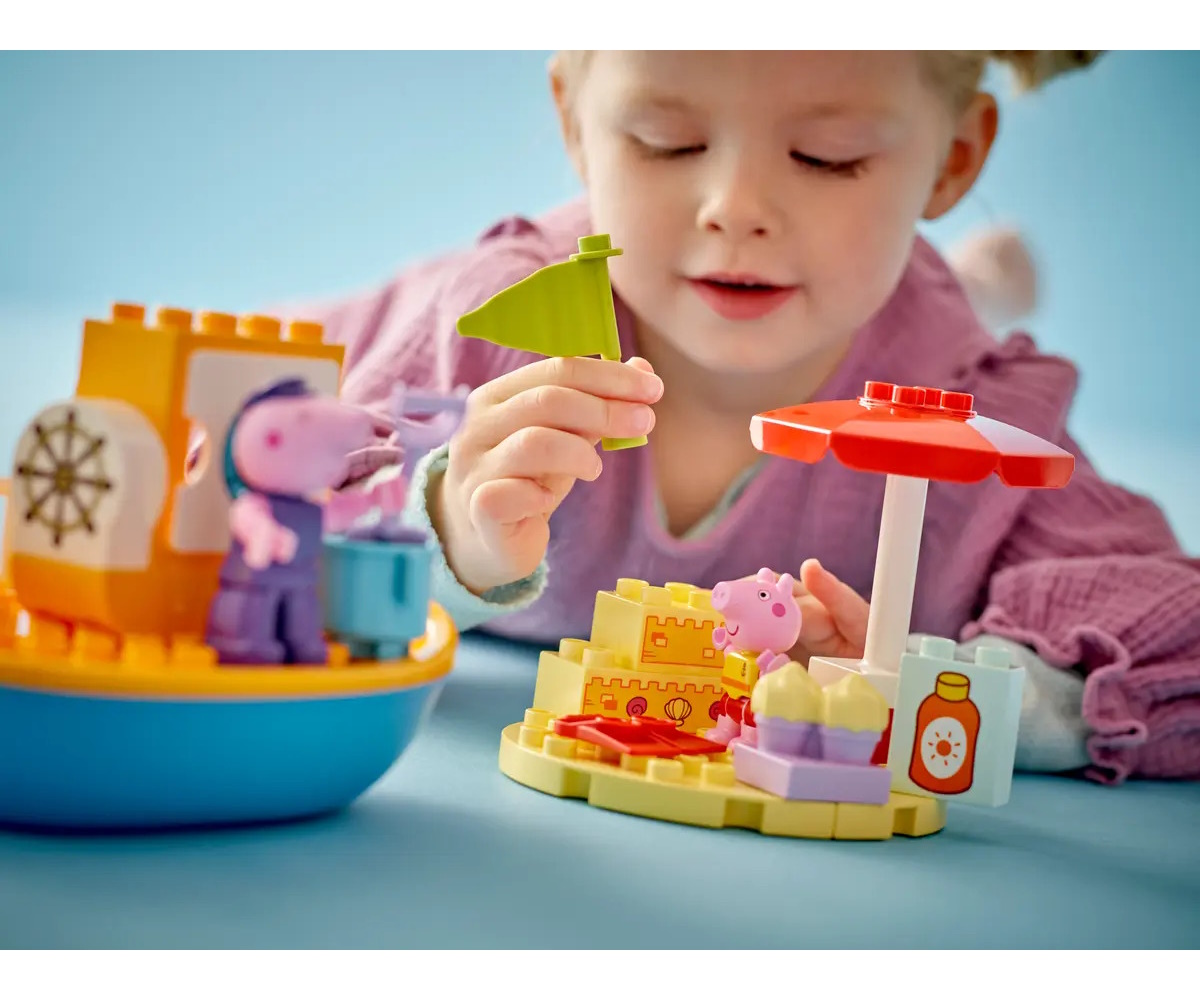 Конструктор LEGO DUPLO Путешествие со Свинкой Пеппой 23 дет. - фото 5