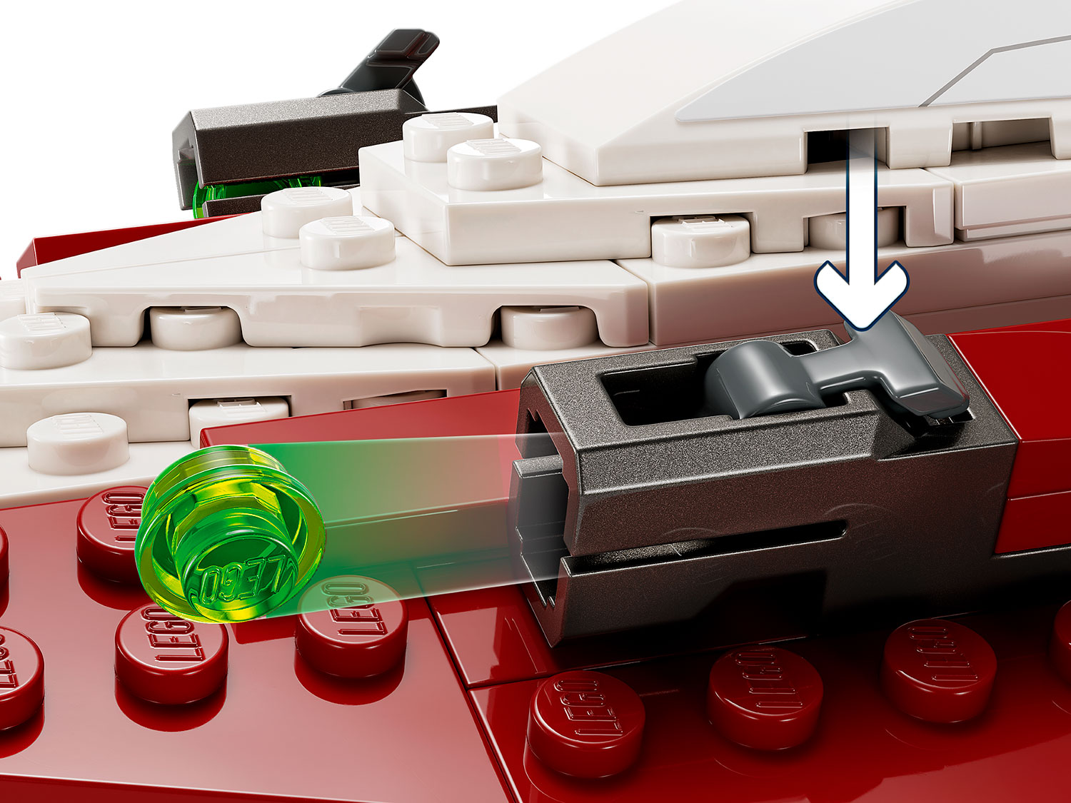 Конструктор LEGO Star Wars Звездный истребитель 282 дет. - фото 5