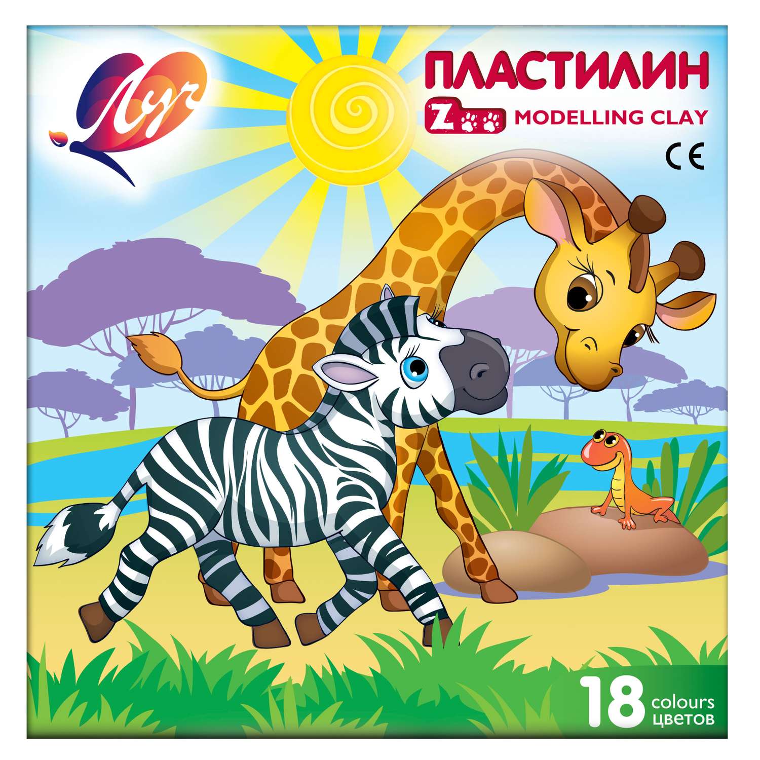 Пластилин Луч 18 цв. - фото 5