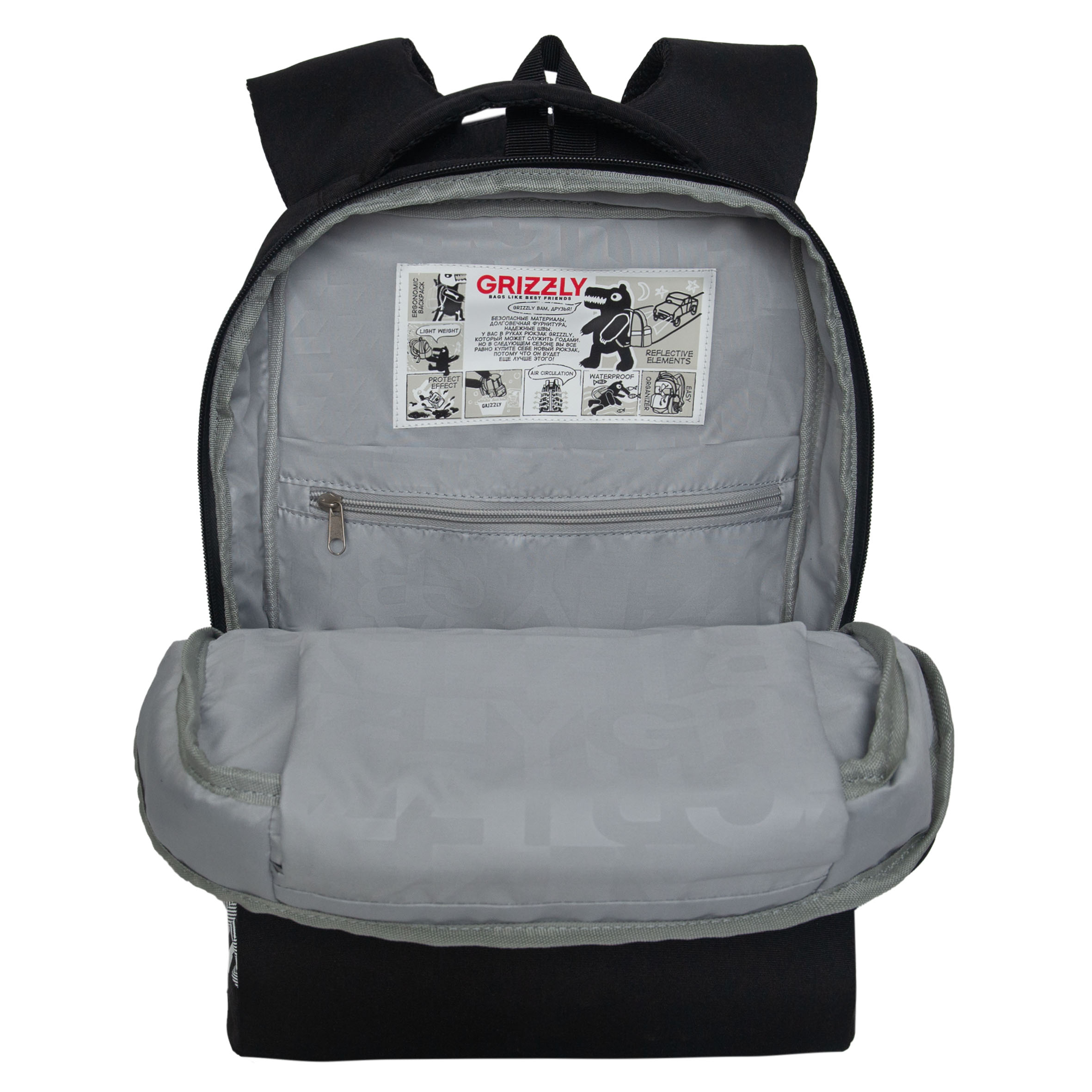 Рюкзак Grizzly Для девочки - фото 4