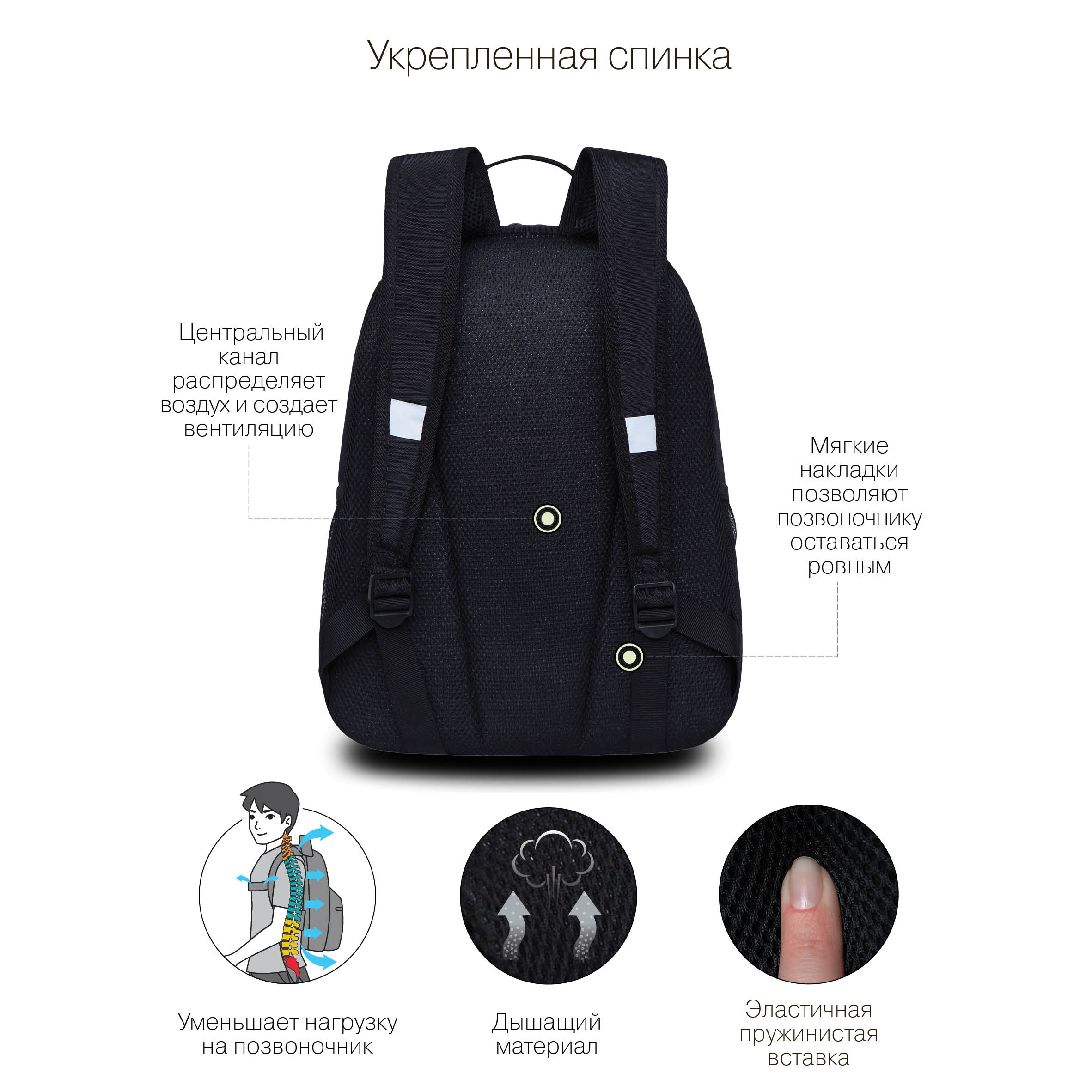 Рюкзак Grizzly Дино - фото 8