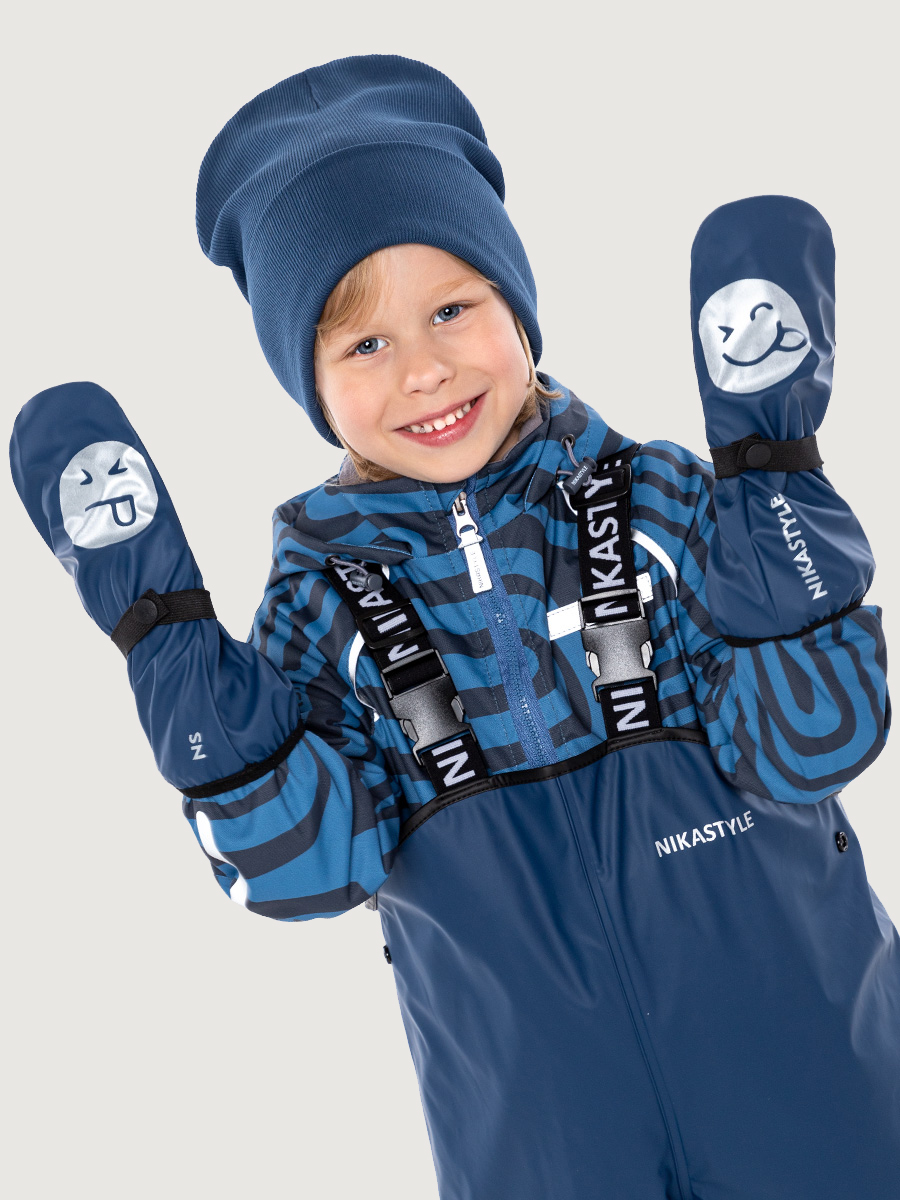 Варежки NIKASTYLE 14л3122 неви - фото 1