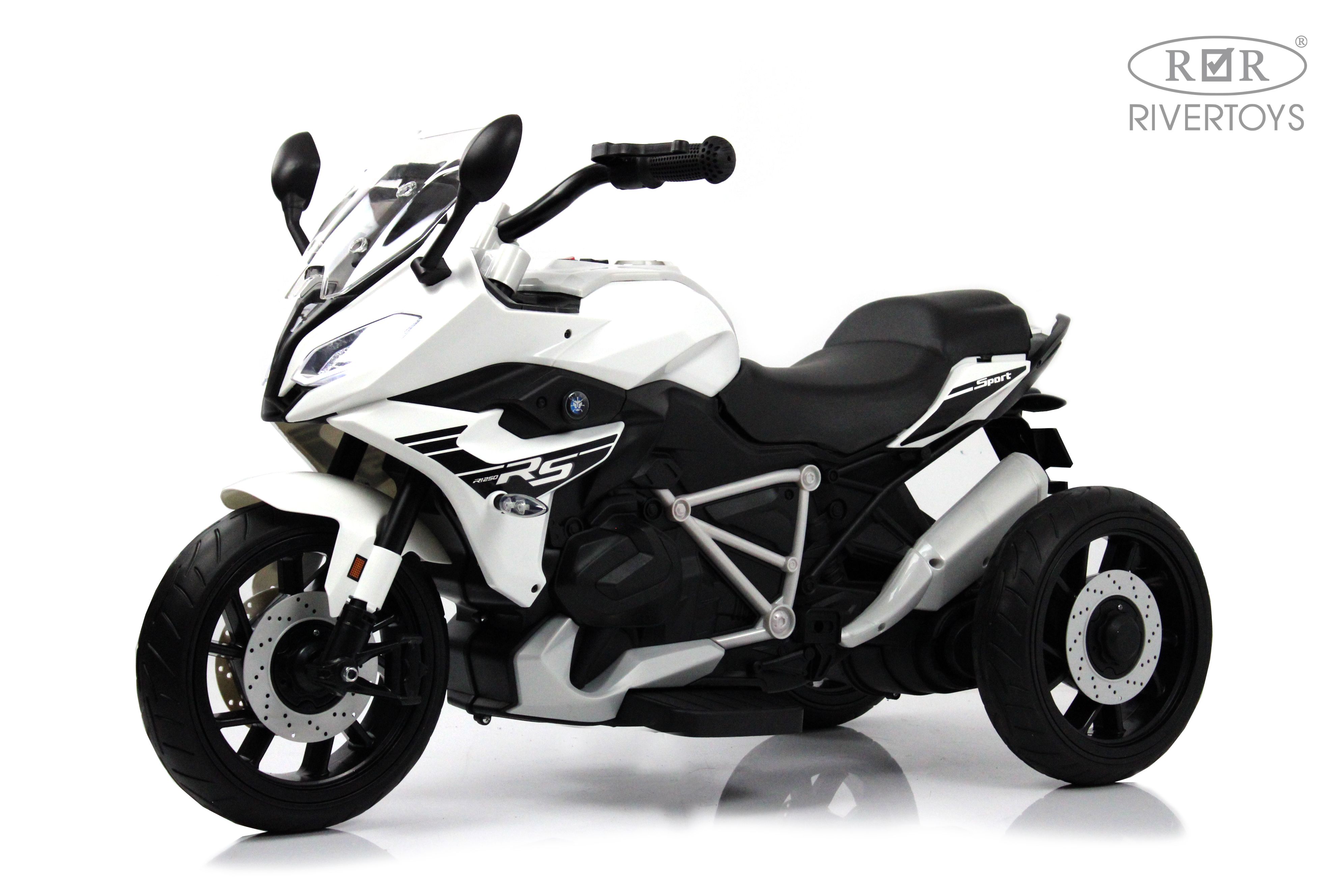 Электромобиль RIVERTOYS Z333ZZ-WHITE - фото 12