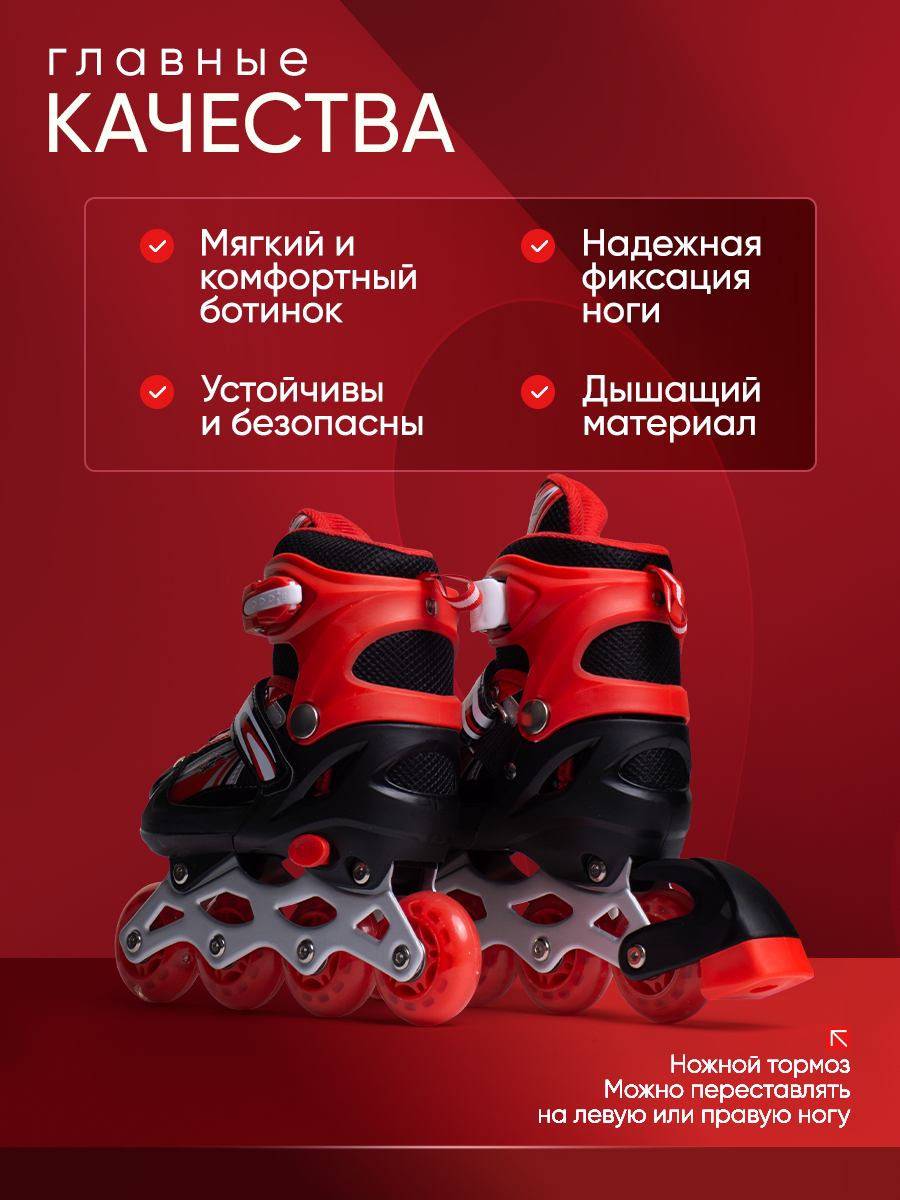 Роликовые коньки Saimaa 39-42 - фото 2