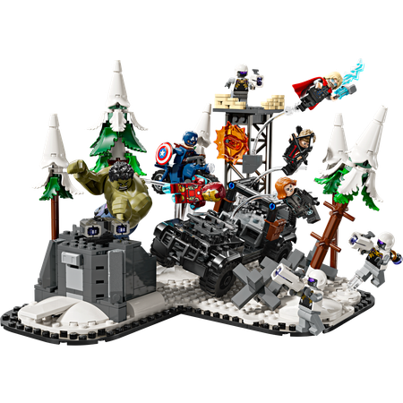 Конструктор LEGO Marvel Super Heroes Мстители Эра Альтрона блочный