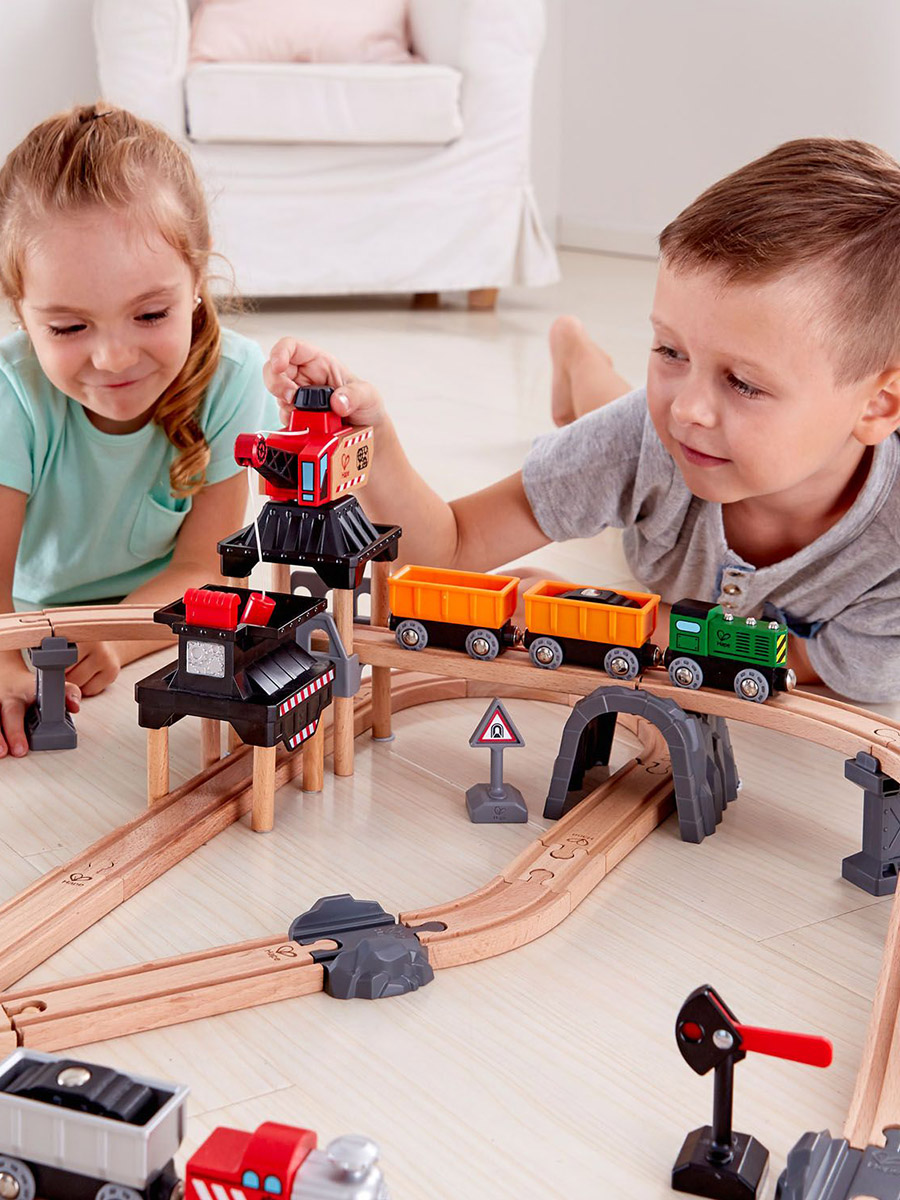 Набор железнодорожный Hape E3756_HP - фото 3