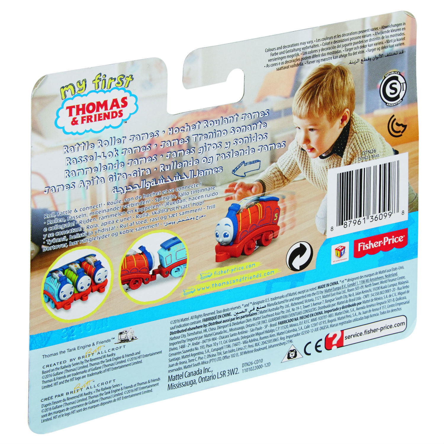 Поезд Thomas and Friends с крутящимися шариками DTN23/DTN26 - фото 12