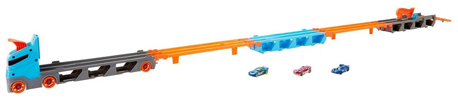 Грузовик Hot Wheels автотрек Скоростная автотрасса GVG37 - фото 14