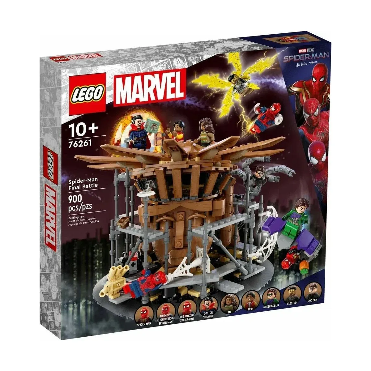 Изображение товара LEGO Marvel Человека-паука 76261 Последняя битва — набор с 834 деталями