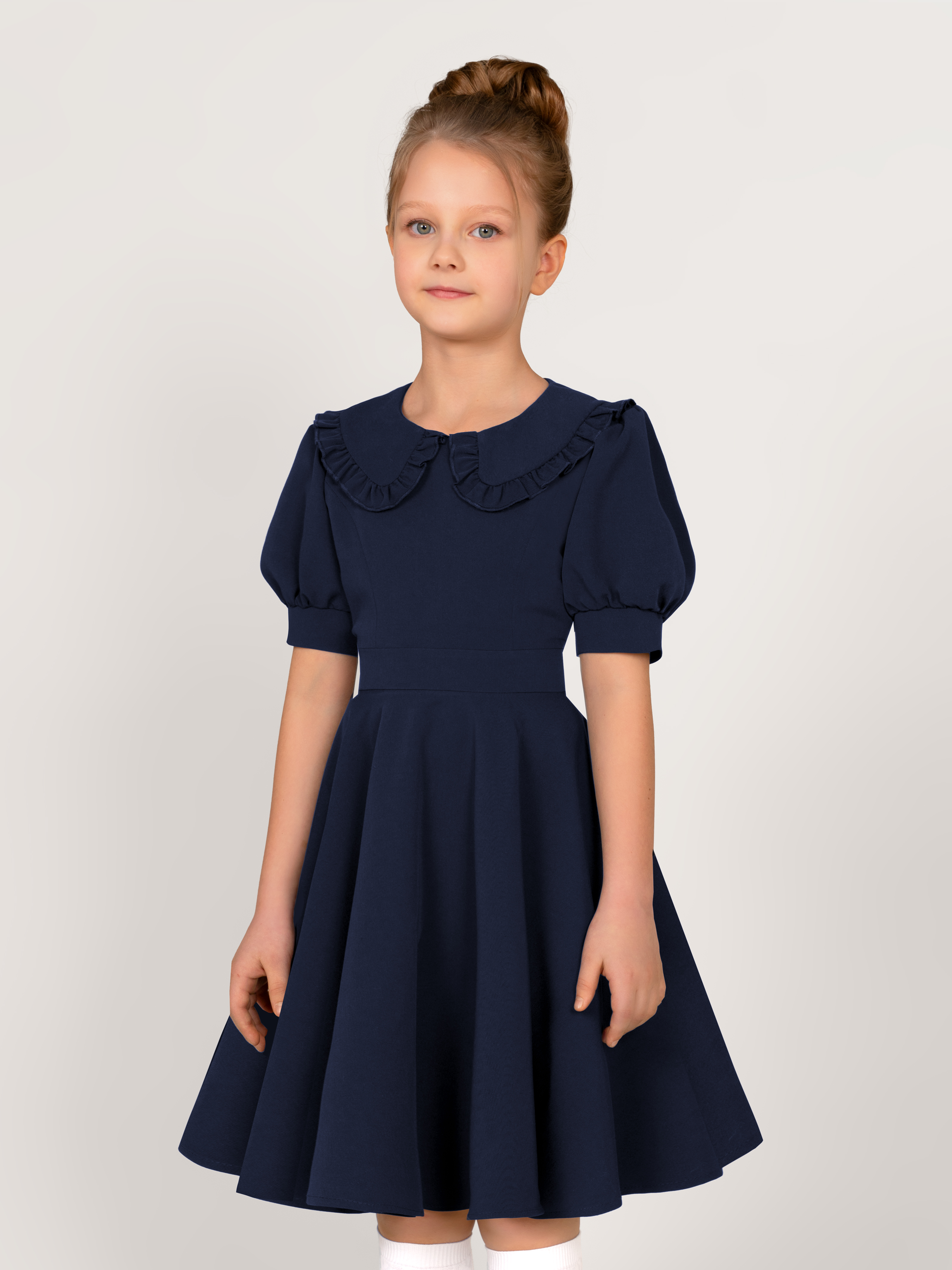Платье ALISIA FIORI 177201BS/темно-синий - фото 1