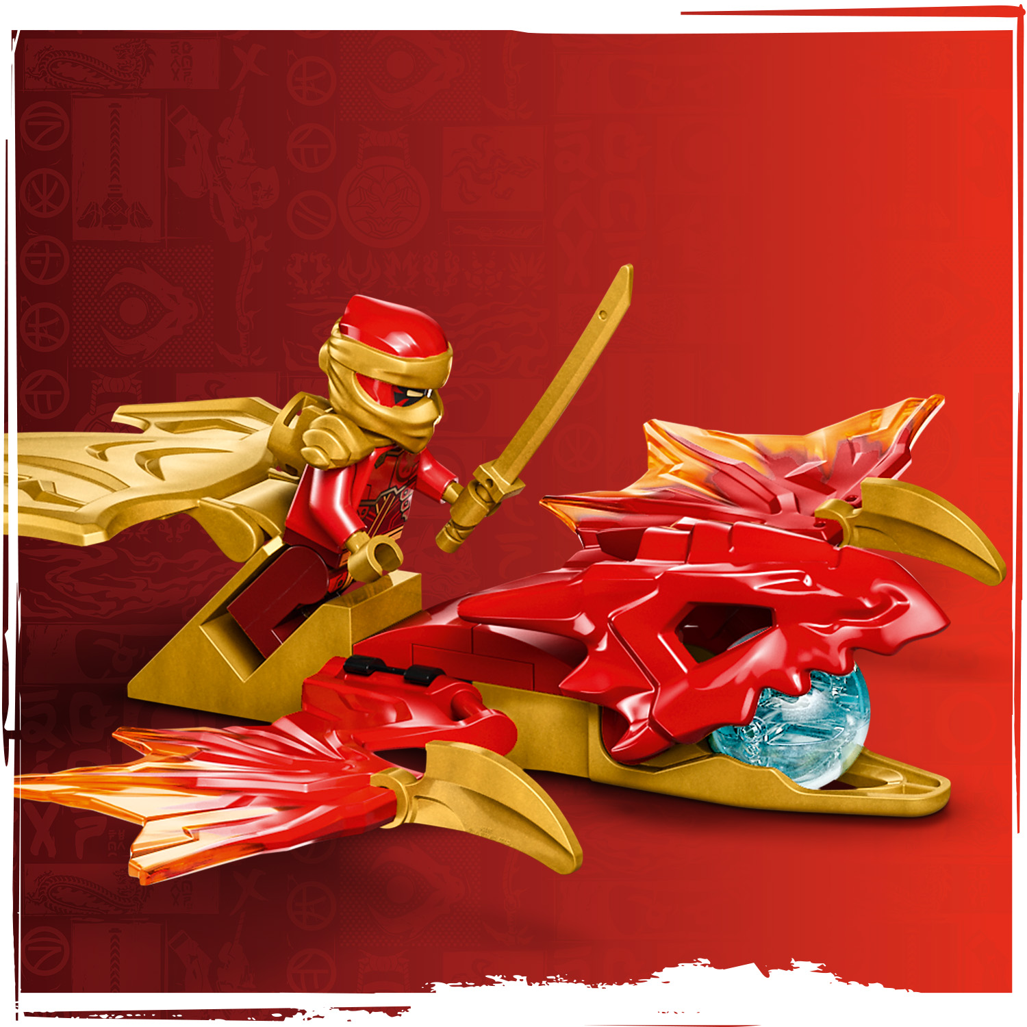 Конструктор LEGO NINJAGO Удар восходящего дракона Кая 24 дет. - фото 11