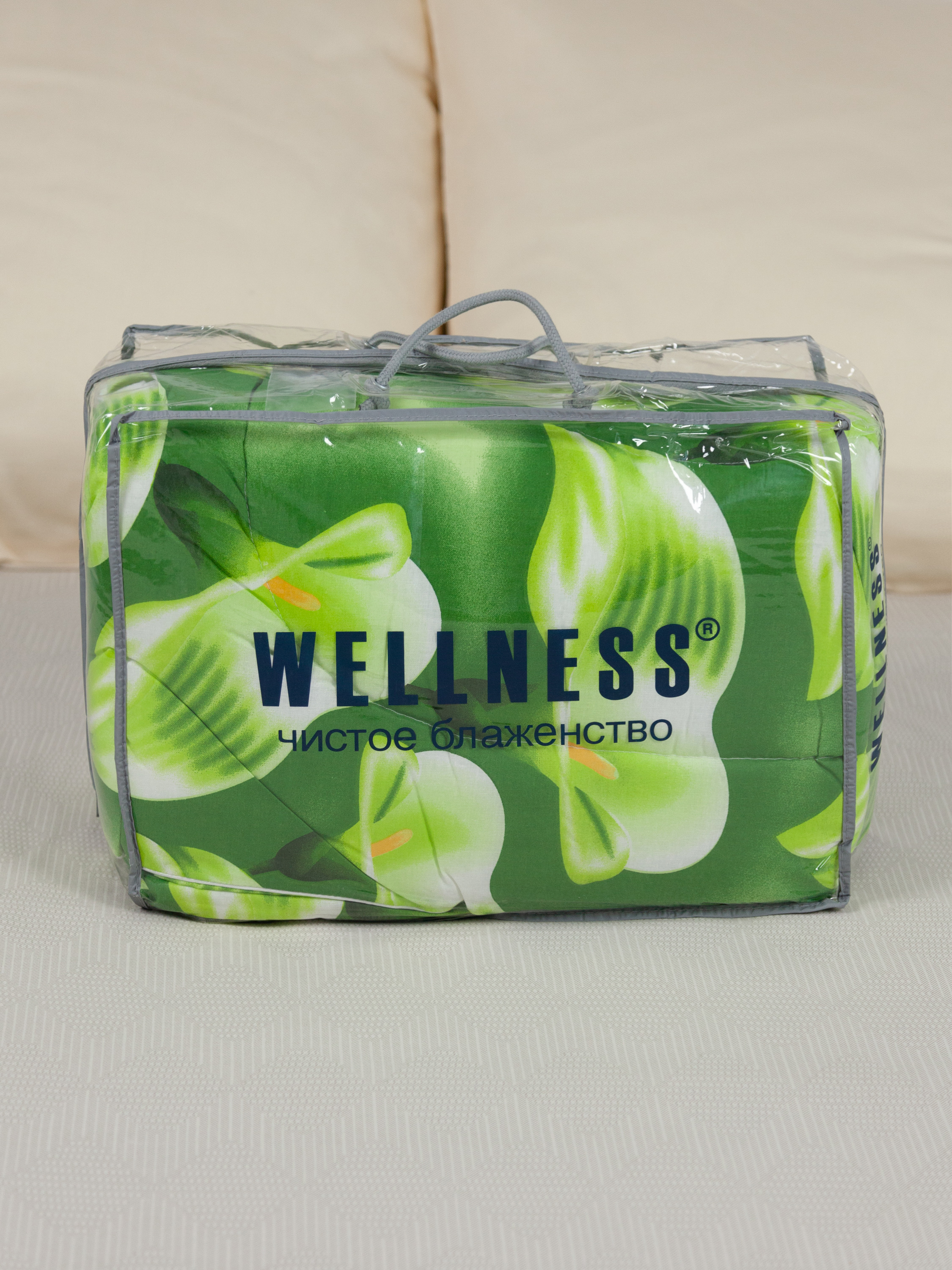 Одеяло Wellness Цветы хлопок 140 x 205 см - фото 7