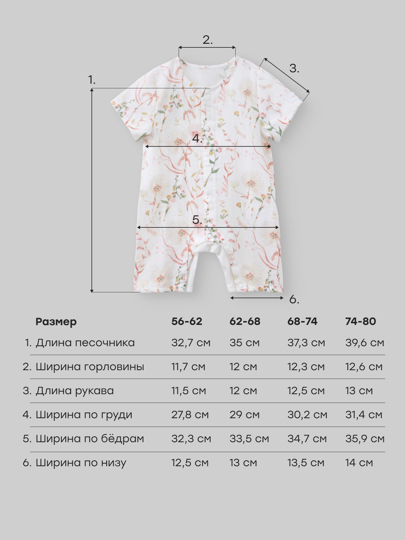 Песочник Happy Baby 88674-0_milky-pink-print - фото 5