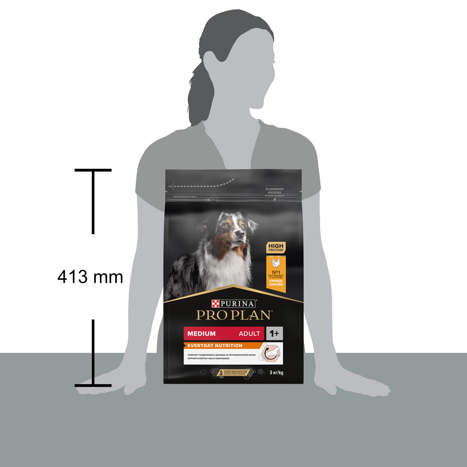Корм сухой для собак PRO PLAN EVERYDAY NUTRITION 3 кг с курицей для средних пород - фото 13