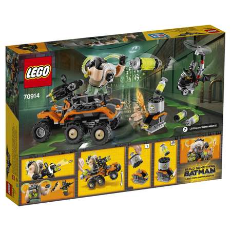 Конструктор LEGO Batman Movie Химическая атака Бэйна блочный