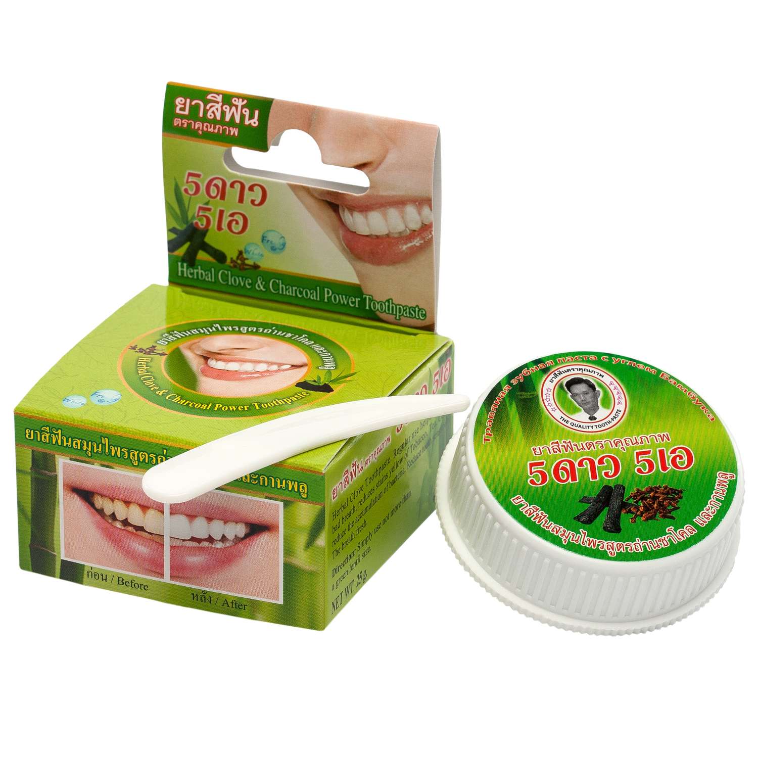 Зубная паста 5 Star Cosmetic Травяная 25 г - фото 2