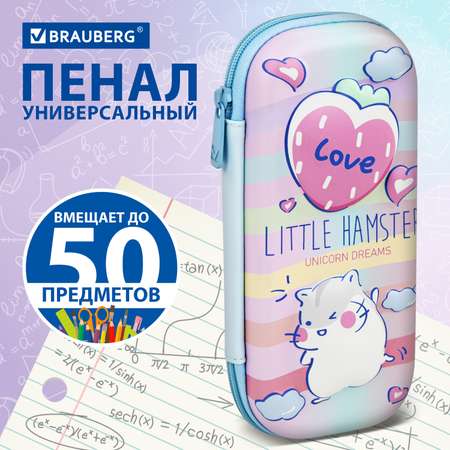 Пенал косметичка Brauberg Humster