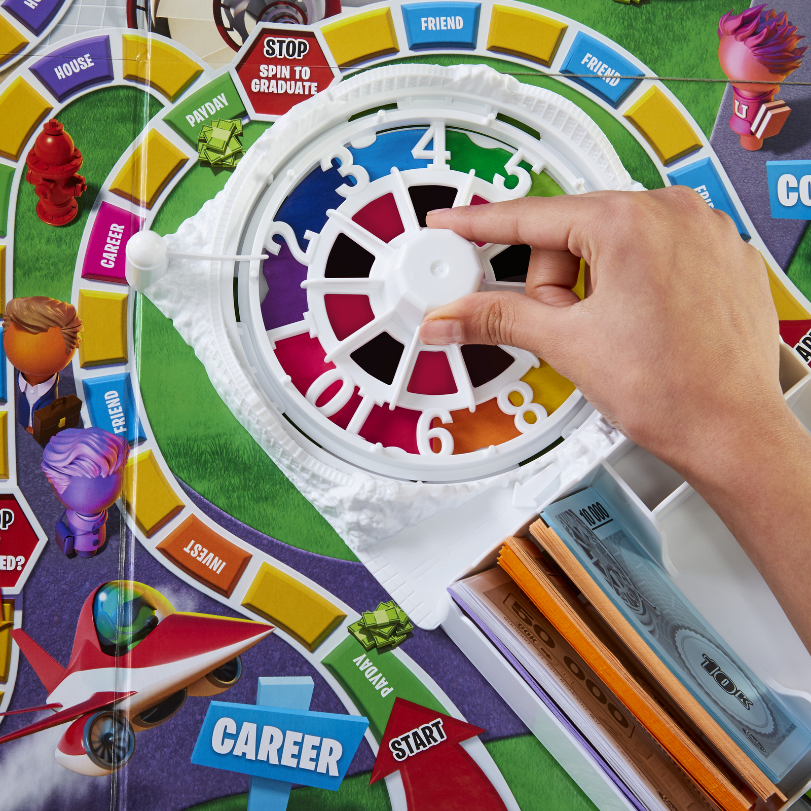 Игра настольная Hasbro (Games) Игра в жизнь обновленная F0800121 - фото 6