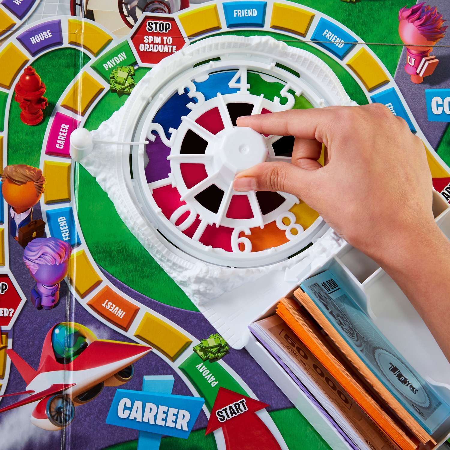 Игра настольная Hasbro (Games) Игра в жизнь обновленная F0800121 - фото 6