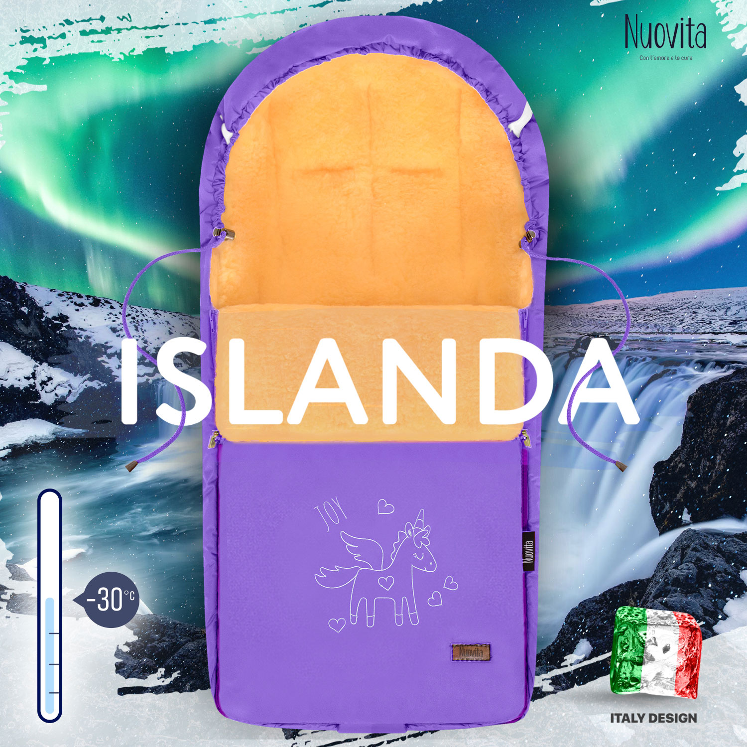 Конверт в коляску Nuovita Islanda Pesco - фото 5