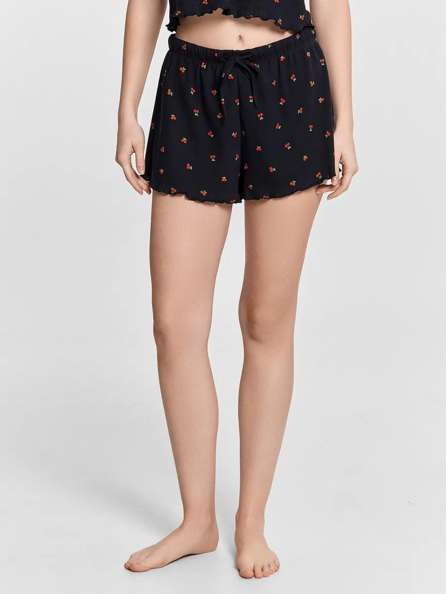 Пижама Mark Formelle (Марк Формэль) 592546/вишенки на черном - фото 7