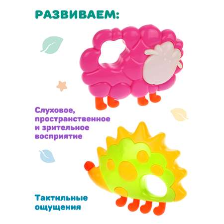 Игрушка Жирафики погремушка