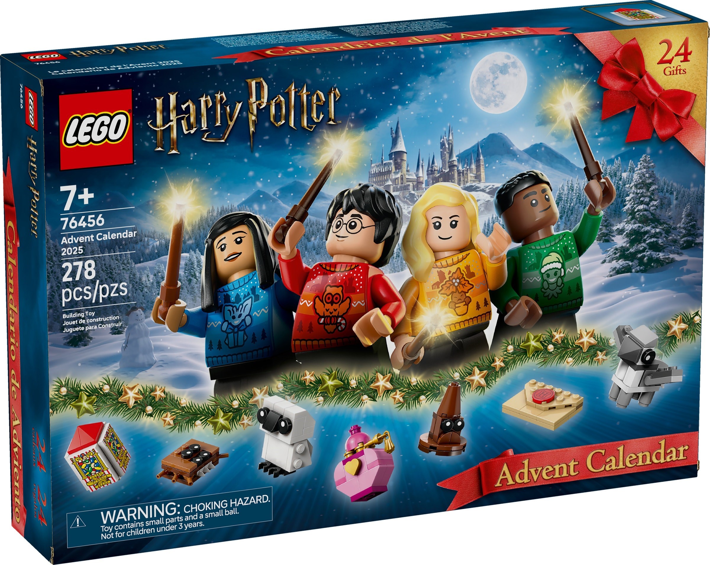 Изображение товара Конструктор LEGO Harry Potter Адвент-календарь 278 деталей для праздника Изображение товара Конструктор LEGO Harry Potter Адвент-календарь 278 деталей для праздника