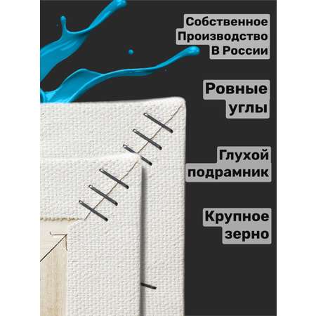 Холст Живопись по номерам на подрамнике