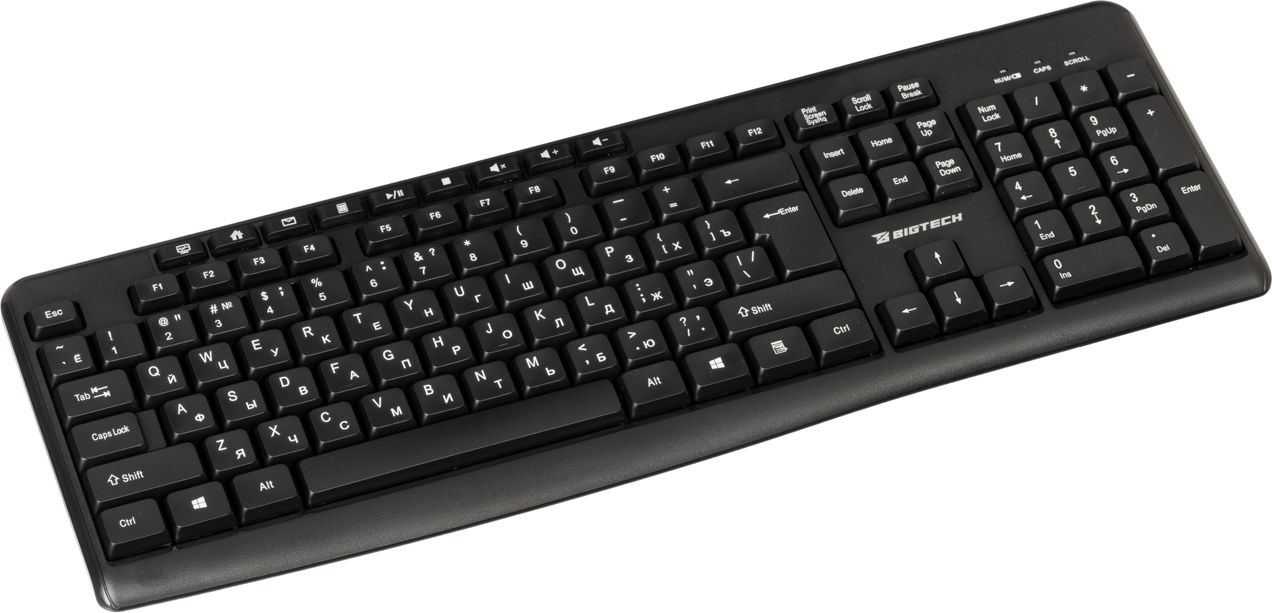 Клавиатура Bigtech BM-KW270BK - фото 1