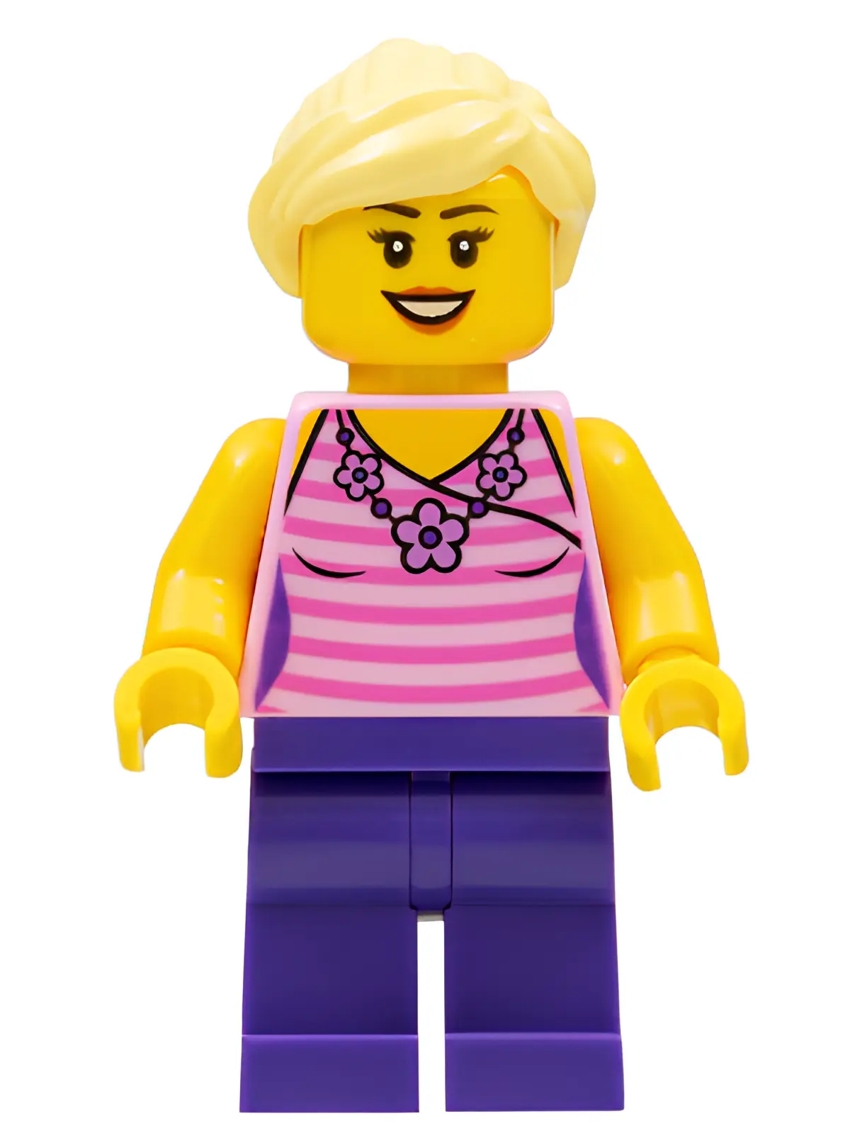 Фигурка LEGO Female Dark Pink - фото 1