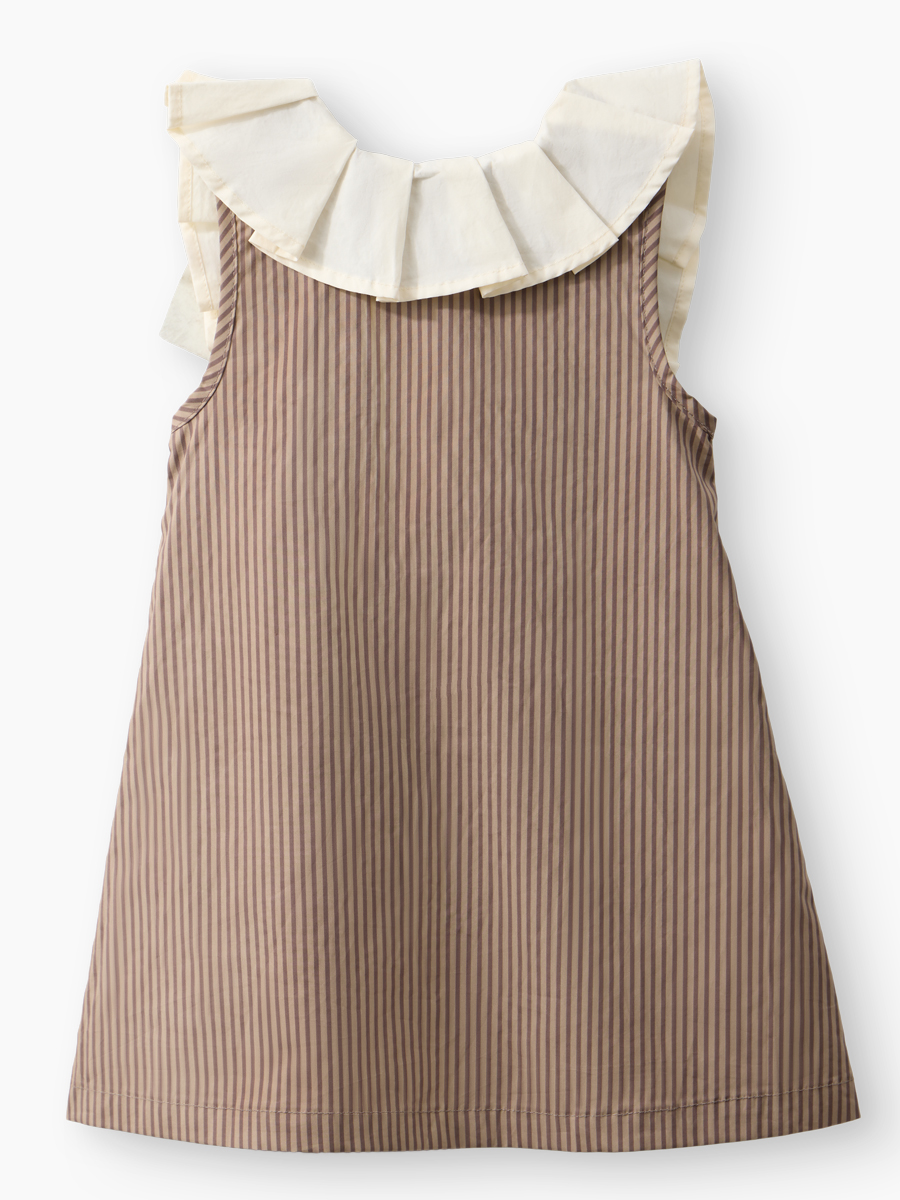 Платье Happy Baby 88306-1_chocolate-strip - фото 1