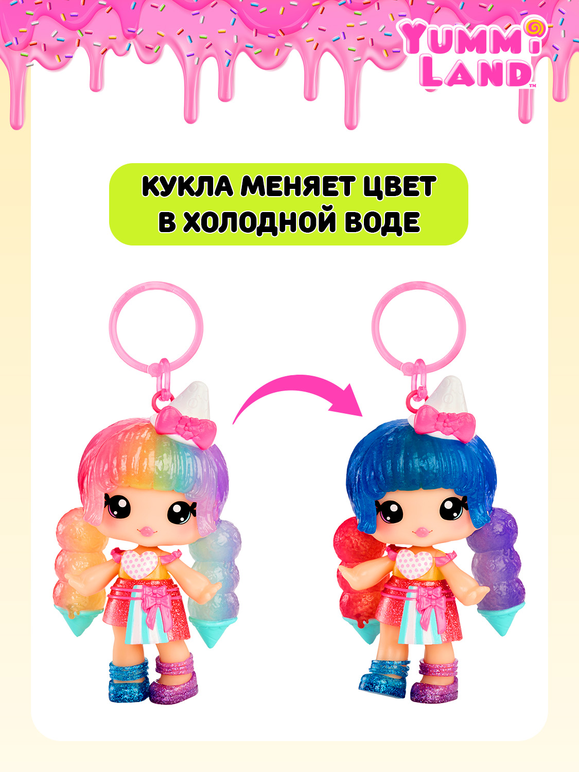 Кукла мини YummiLand Кукла Стефи Сноукон высота 10 см 68748 - фото 11