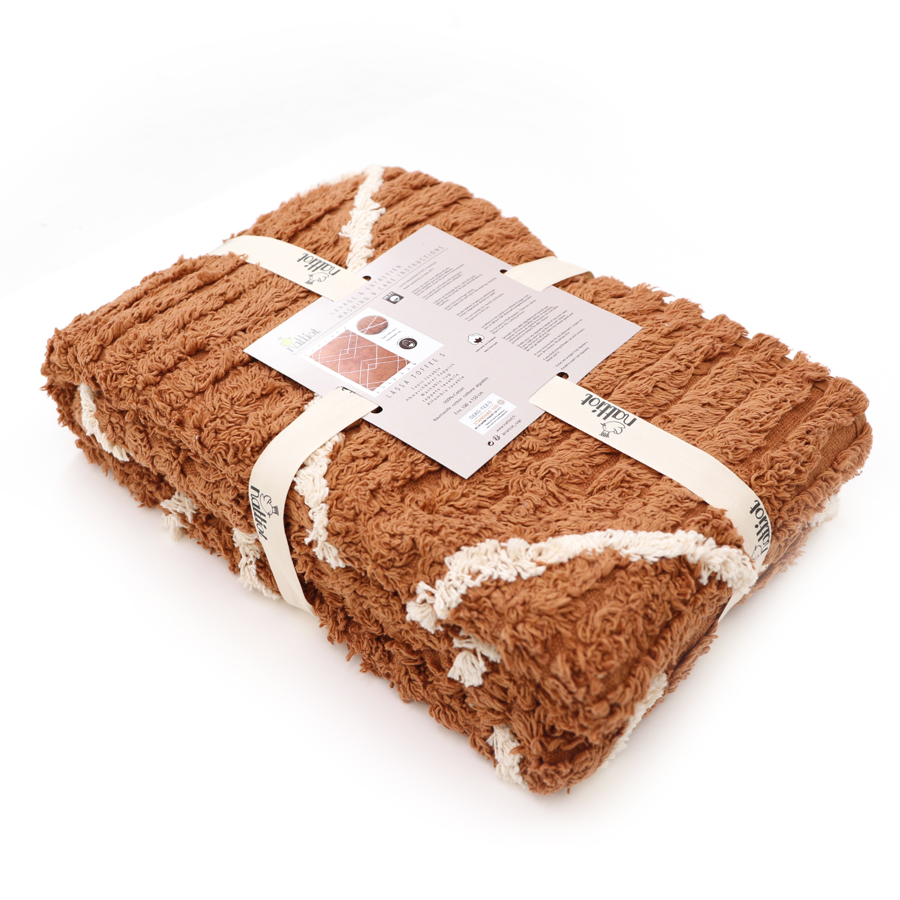 Ковёр Nattiot LÄSSA TOFFEE M 135 x 190 см - фото 3